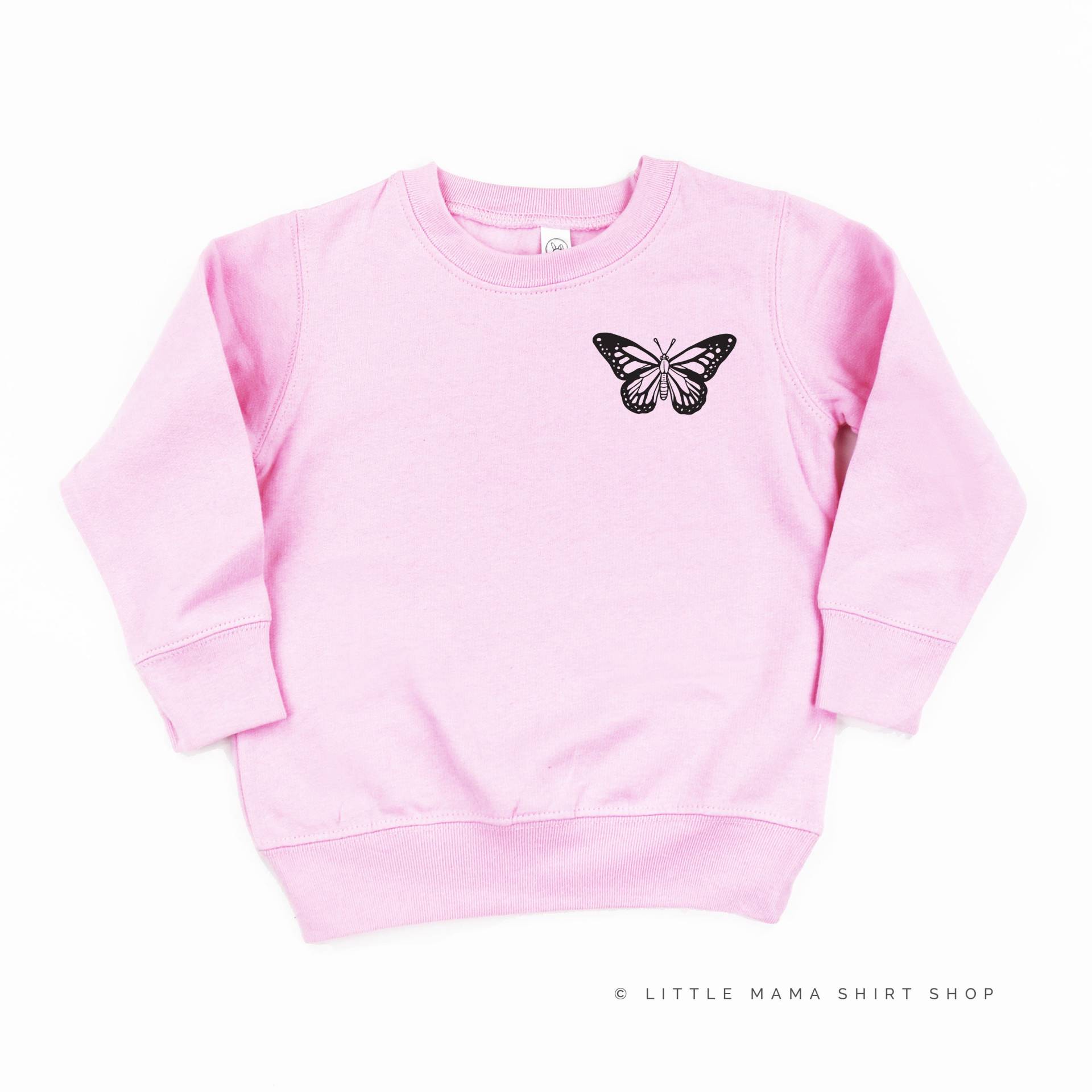 Schmetterling - Kinderstrickpulli | Pullover Für Kinder Käfer Insekt Kleinkind-Sweatshirt Natur Kinderpullover von LittleMamaShirtShop