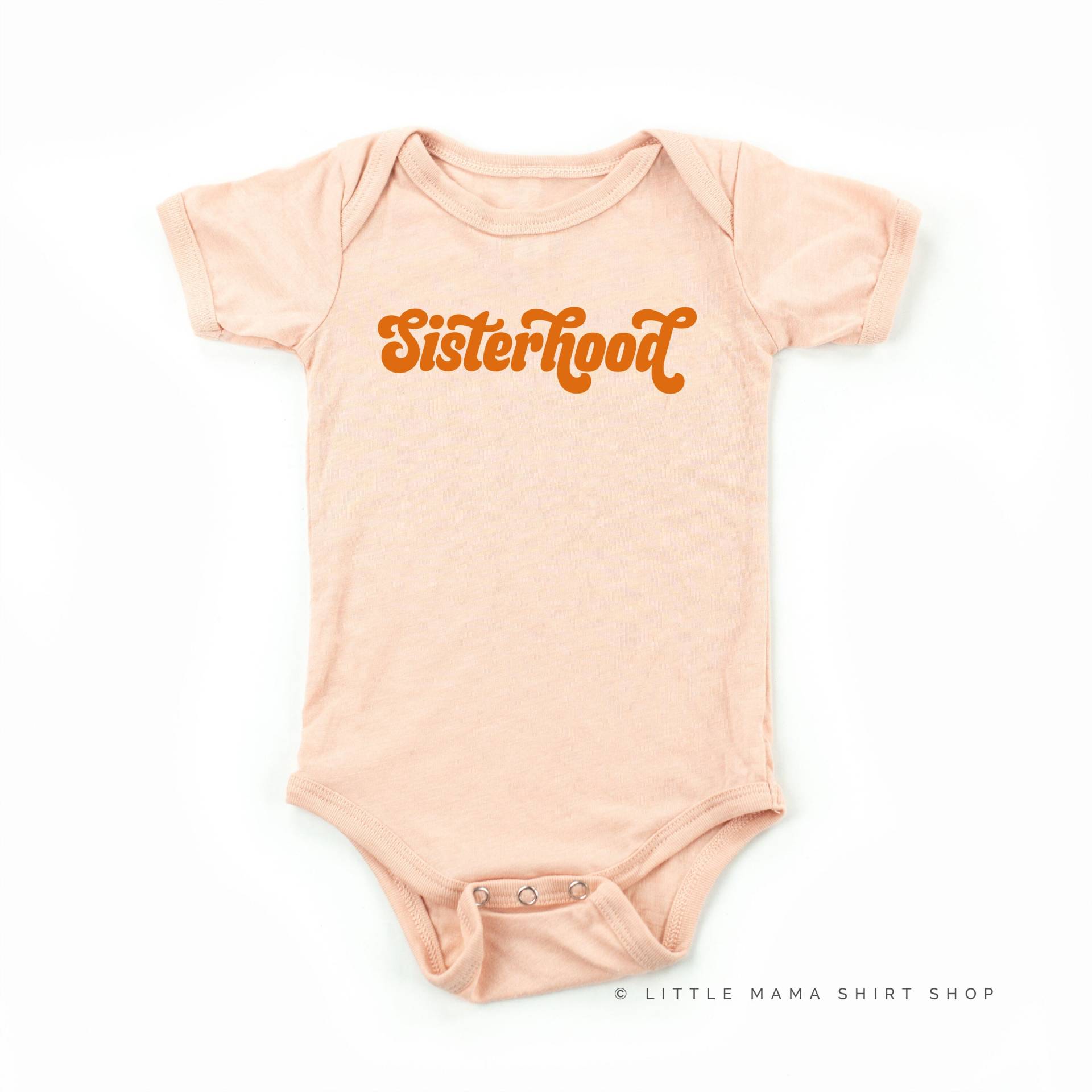 Schwesternhaube | Retro © | Kleinkind Mädchen Shirt Shirts Für Kleine Schwester T-Shirts Baby Mädchenbande von LittleMamaShirtShop