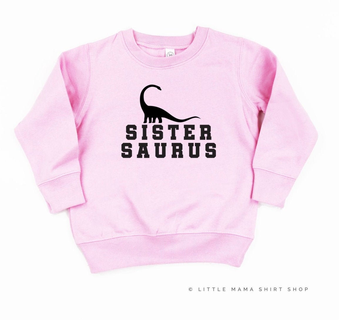 Sistersaurus | Mädchen Pullover Für Kinder Sweatshirt Shirt Grafik Kleinkind von LittleMamaShirtShop