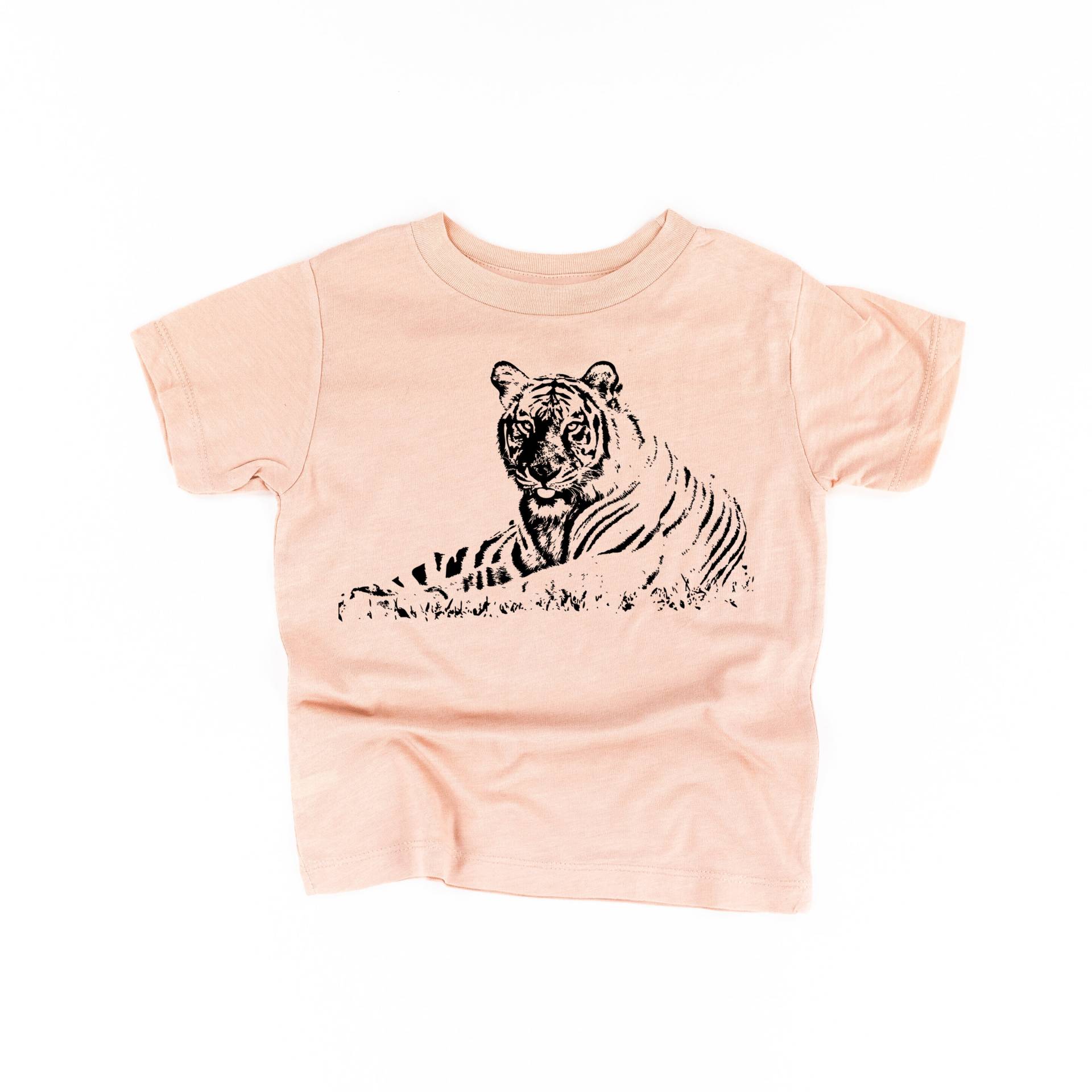 Tiger - Kindershirt | Kleinkind Shirt Littler Girl Junge Zoo Shirts Für Den Kinder Tees von LittleMamaShirtShop