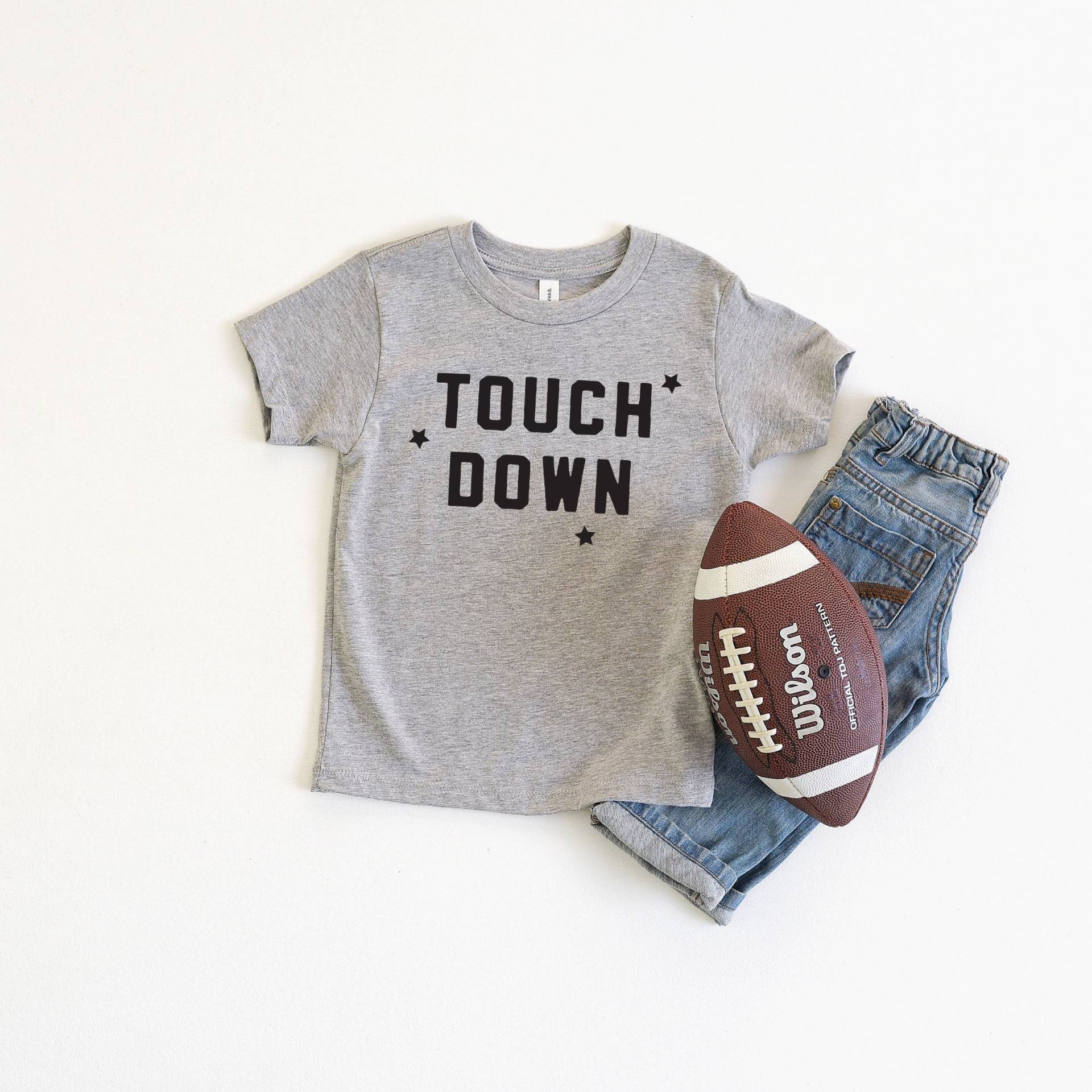 Touch Down © | Kleinkind Baseball Shirt Softball Shirts Für Kleine Kinderhemden Kindersport Kinder Sport Tees von LittleMamaShirtShop