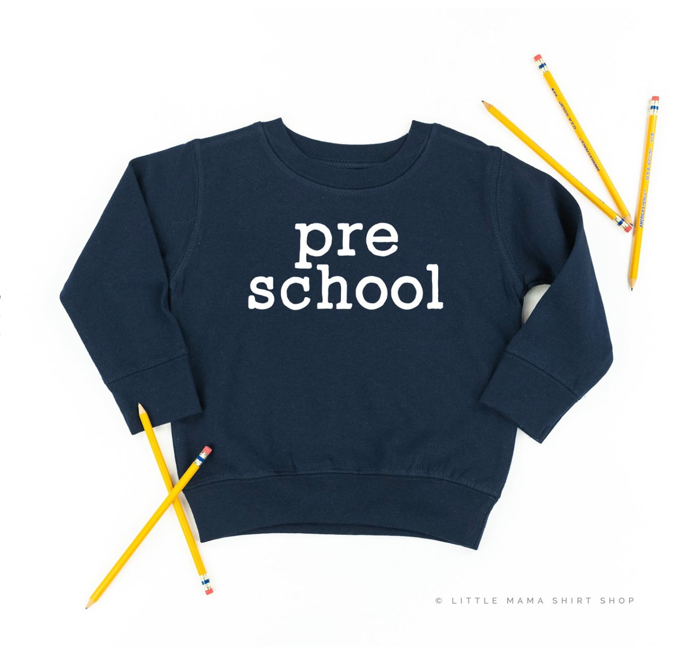 Vorschul - Kind Pullover | Für Kinder Zurück Zu Schulpullover Schultüten T-Shirts von LittleMamaShirtShop