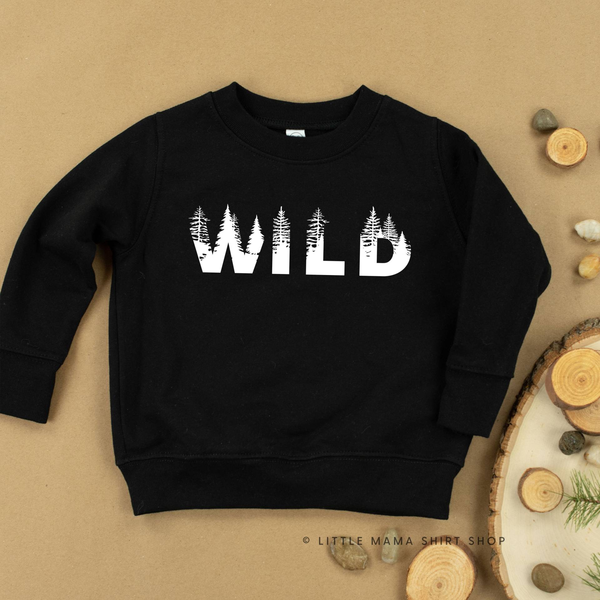 Wild | Pullover Für Kinder Sweatshirt Mädchen Shirt Kind Grafik Kleinkind Junge von LittleMamaShirtShop