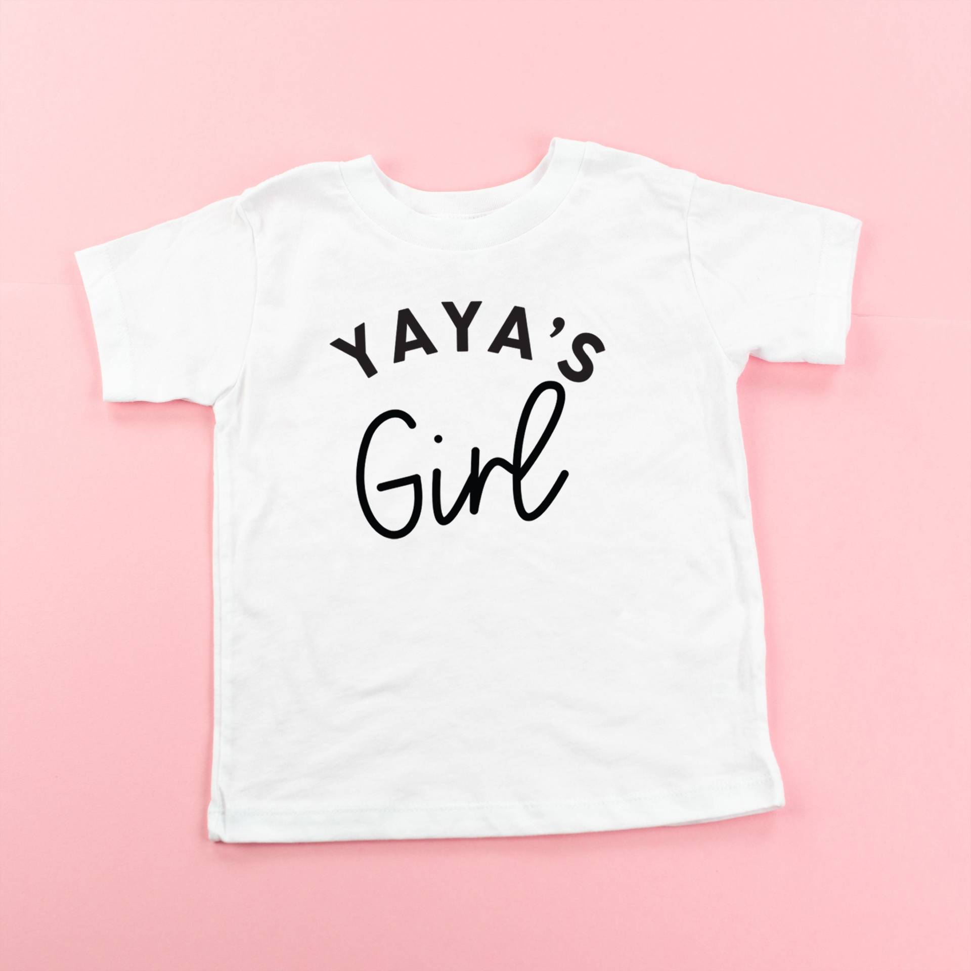 Yayas Mädchen | Kleinkind Shirt Shirts Für Kleine T-Shirts Baby Omas von LittleMamaShirtShop