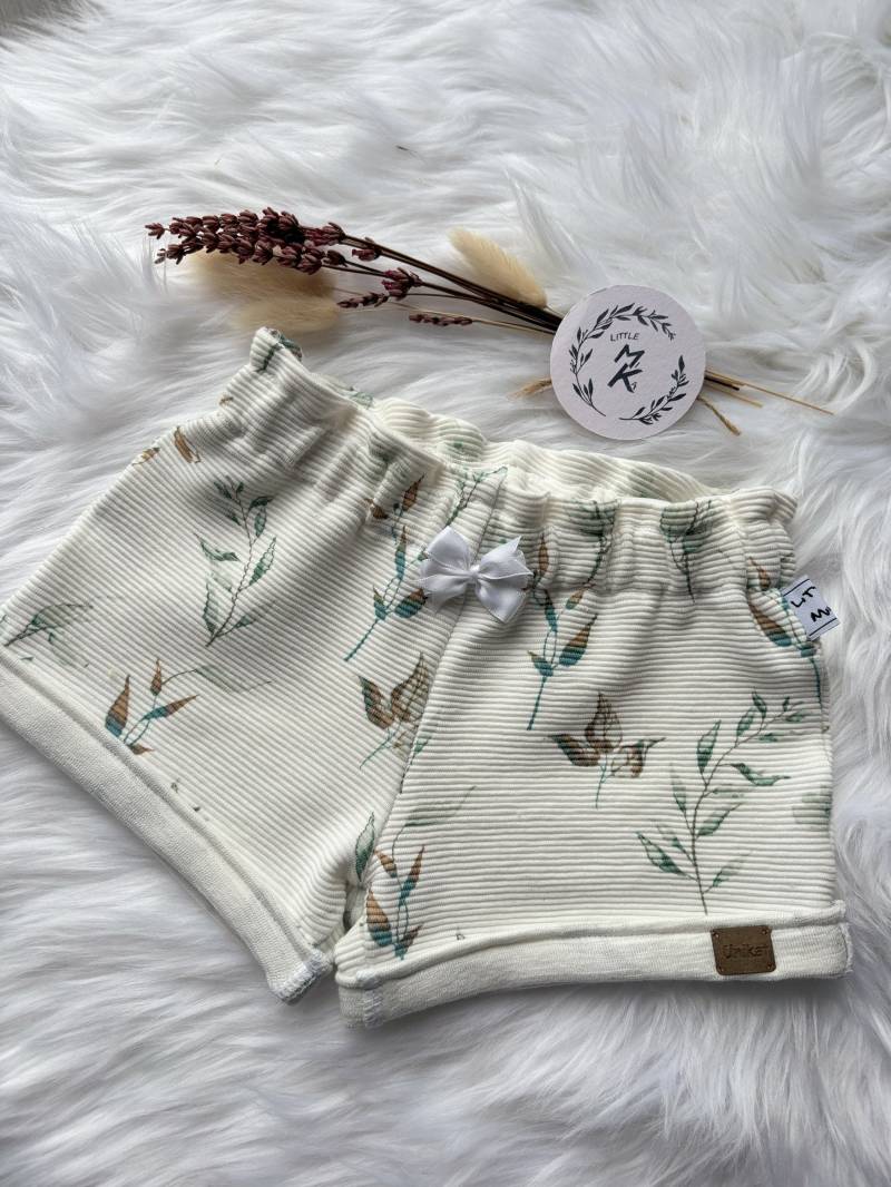 Sommershorts Gr.80Rippjerseyblätter von LittleMiKaShop