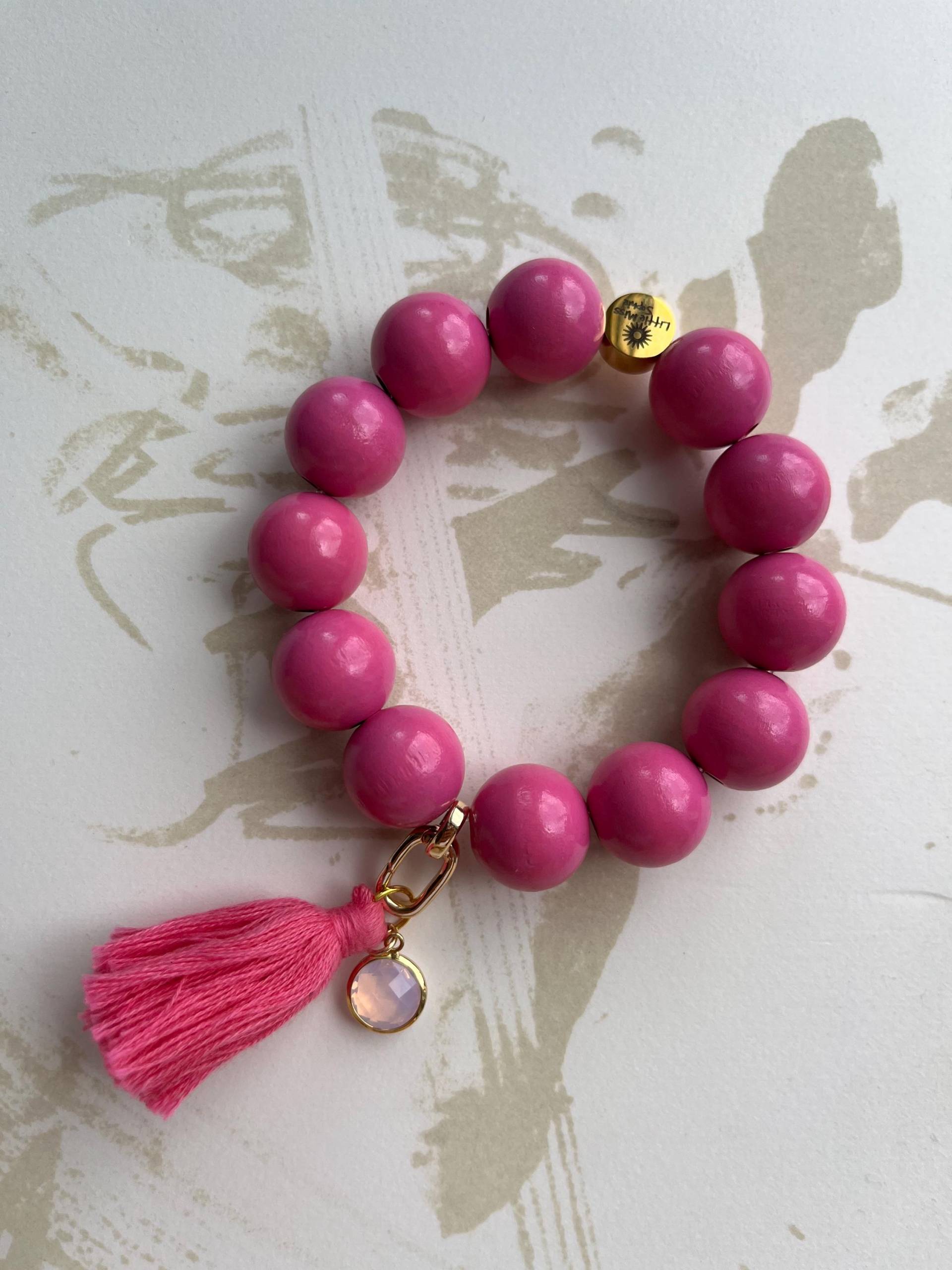Armband Big Bubbles Rotgold Quaste Armband Big Bubbles Rotgold Quaste von LittleMissSophieShop