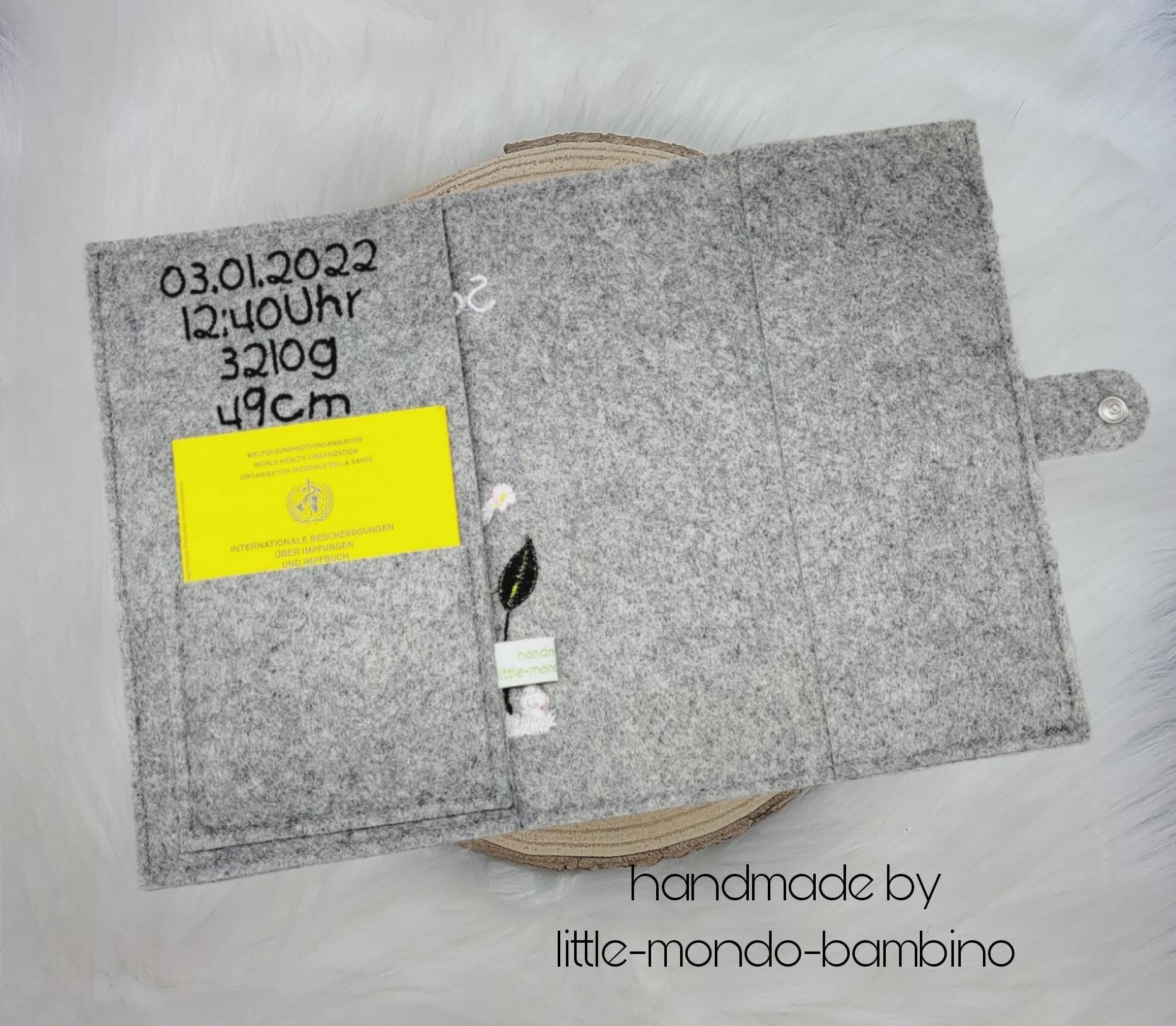 Innenpass Bestickung Geburtsdaten Innenpass Bestickung Geburtsdaten von LittleMondoBambino