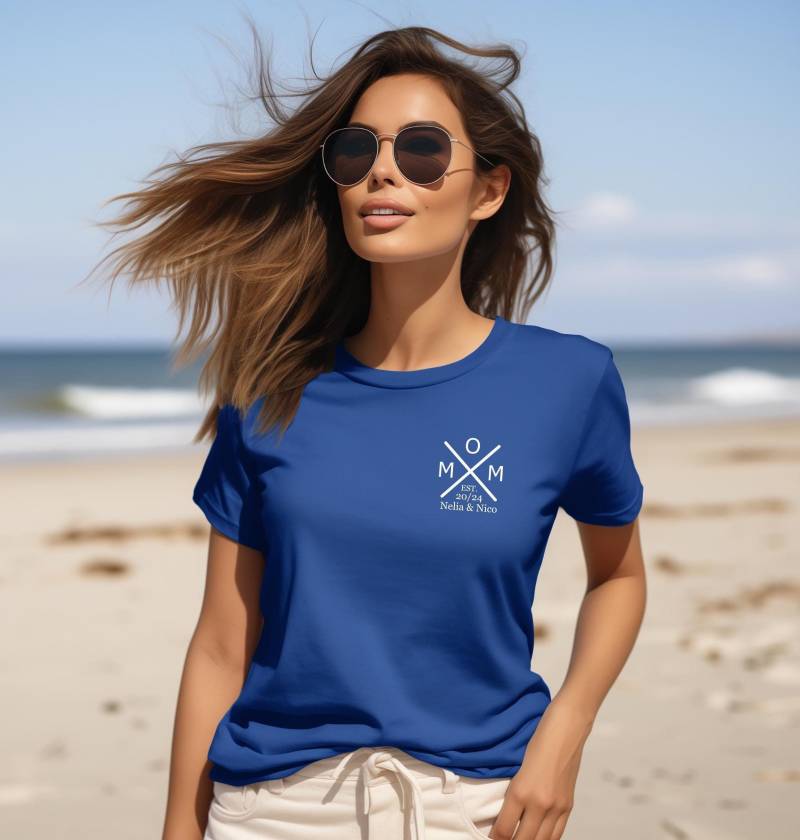 Einzigartiges Mama Shirt-Individuelles Geschenk Für Mütter Und Frauen Zum Muttertag Oder Geburtstag.geschenk Mütter, Werdende Mamas von LittleMonkeyShopDE