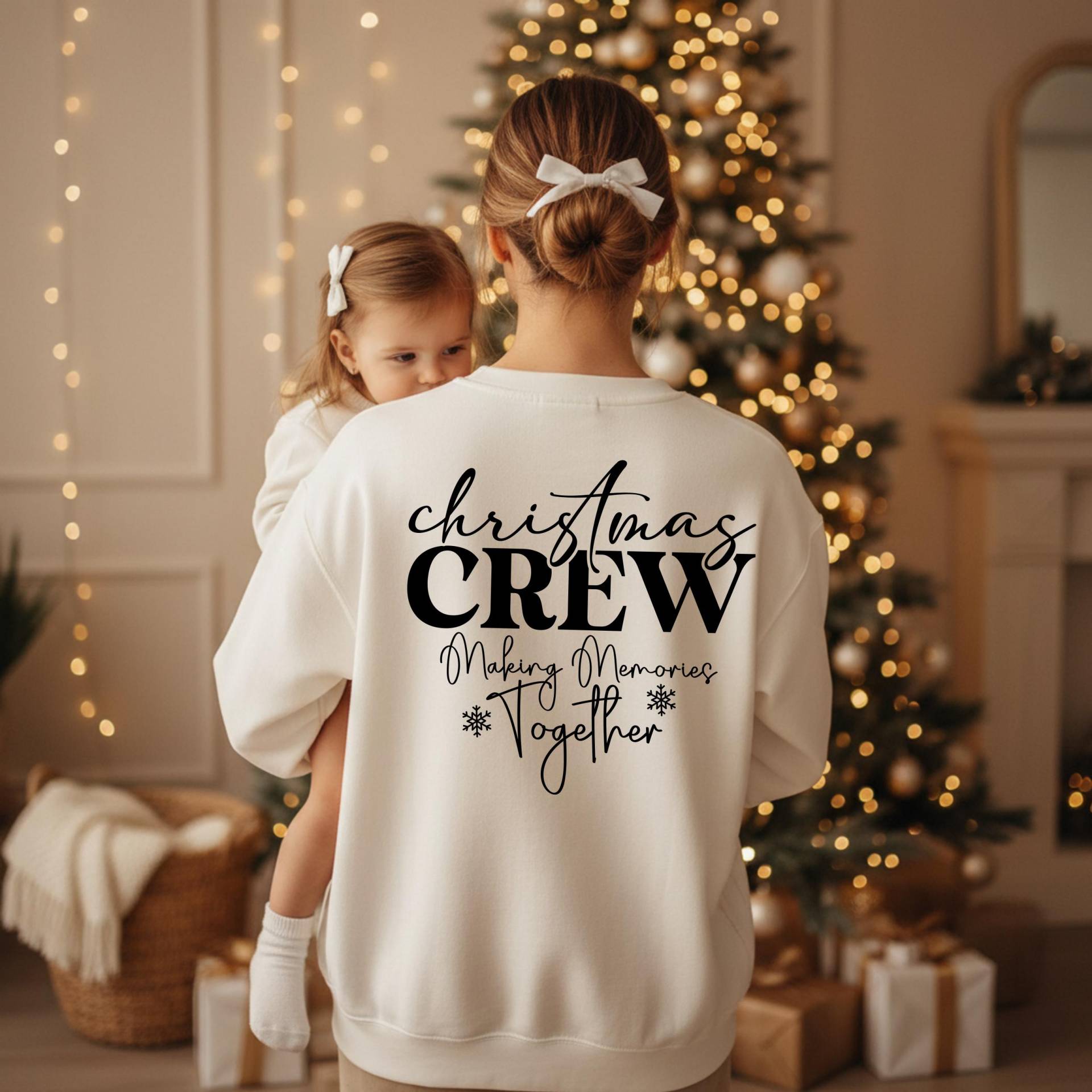 Personalisierter Weihnachts Sweater Mit Namen - Unisex Pullover Perfektes Weihnachtsgeschenk Für Familie & Freunde Unisex Sie Und Ihn von LittleMonkeyShopDE