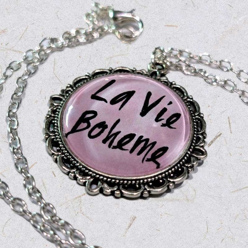 La Vie Boheme Anhänger Halskette - Rent Musiktheater Schmuck West End Broadway Geschenke von LittleMonsterClub