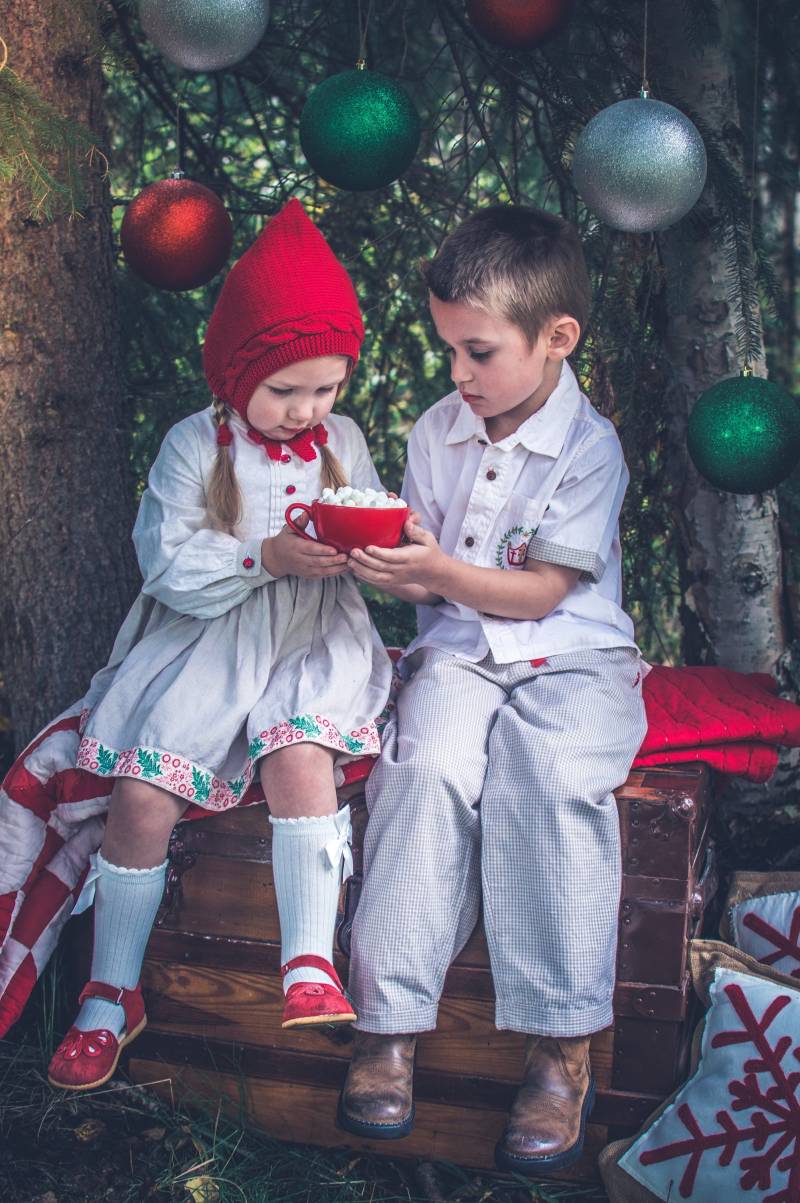 Baby, Kleinkind & Kinder Elfen Pixie Mütze in Rot, Alpaka Und Natürlicher Merinowolle, Handgestrickt, Mehrere Farben, Zwergenmütze, Zopfmuster von LittleNaturalKnits