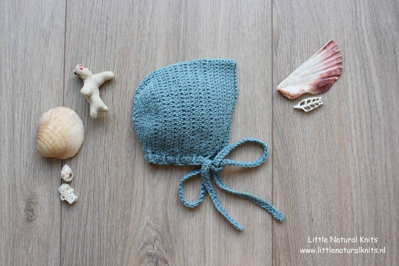 Hand Gehäkelte Bio-Baumwolle & Leinen Baby, Kleinkind Und Kinder Mütze in Antik Grün, Mehr Farben, Take Home Hut, Sommer von LittleNaturalKnits