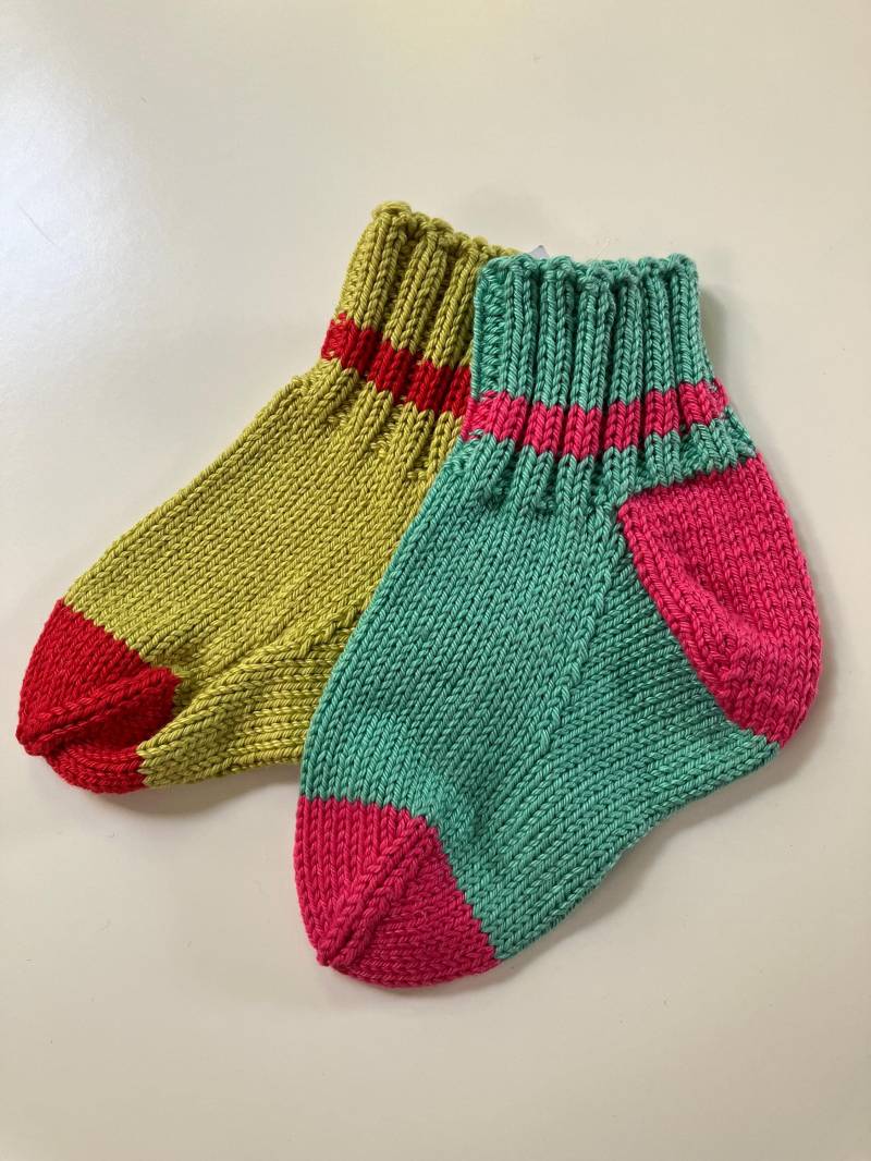 Baby Colorful Knitted Socks 2-3 Years von LittlePrinceByLucy