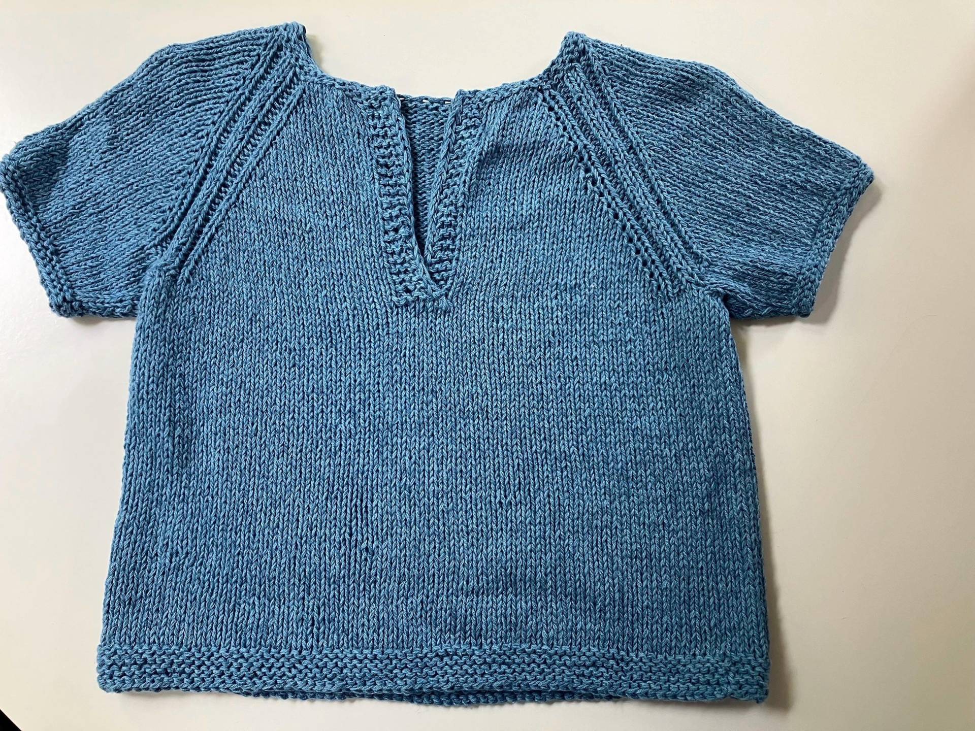 Boys Knitted Cotton Vest/T-Shirt 3-4 Years von LittlePrinceByLucy