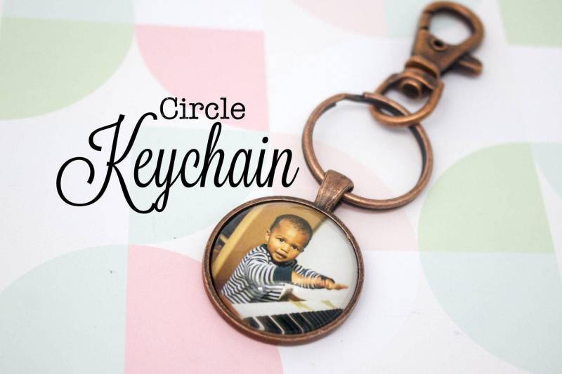 Personalisierter Foto Schlüsselanhänger - Kupfer Schlüsselbund Personalisierte Schlüsselkette Bild 25 Mm/1 in Kreis Personalisierter Foto Schlüsselanhänger - Kupfer Schlüsselbund Personalisierte Schlüsselkette Bild 25 Mm/1 in Kreis von LittlePurpleCrab