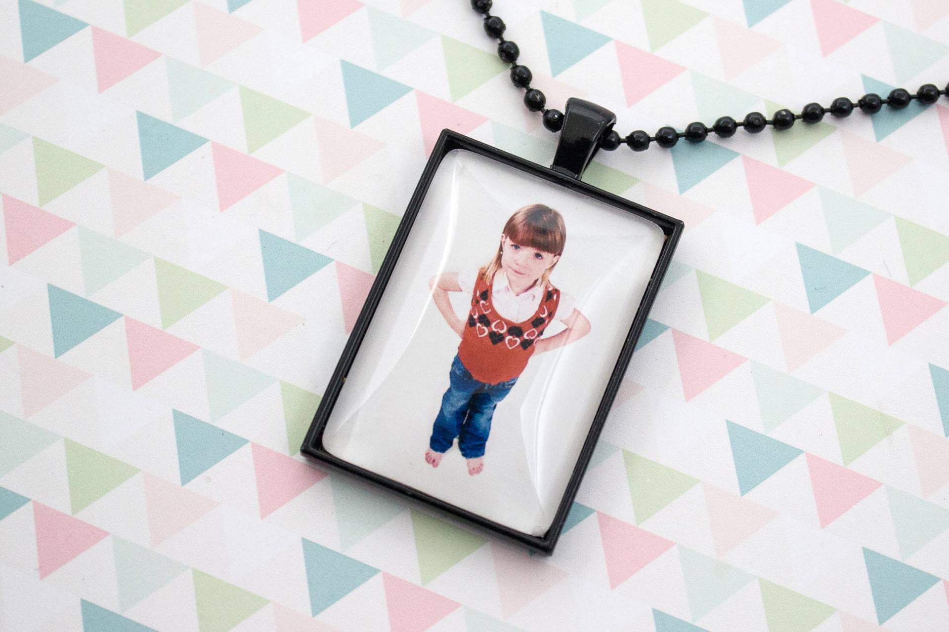 Personalisierter Fotoanhänger - Fotokette Personalisiertes Geschenk Personalisierte Halskette Fotoandenken Bild Halskette 25 X 35 Mm Rechteck Personalisierter Fotoanhänger - Fotokette Personalisiertes Geschenk Personalisierte Halskette Fotoandenken Bild Halskette 25 X 35 Mm Rechteck von LittlePurpleCrab