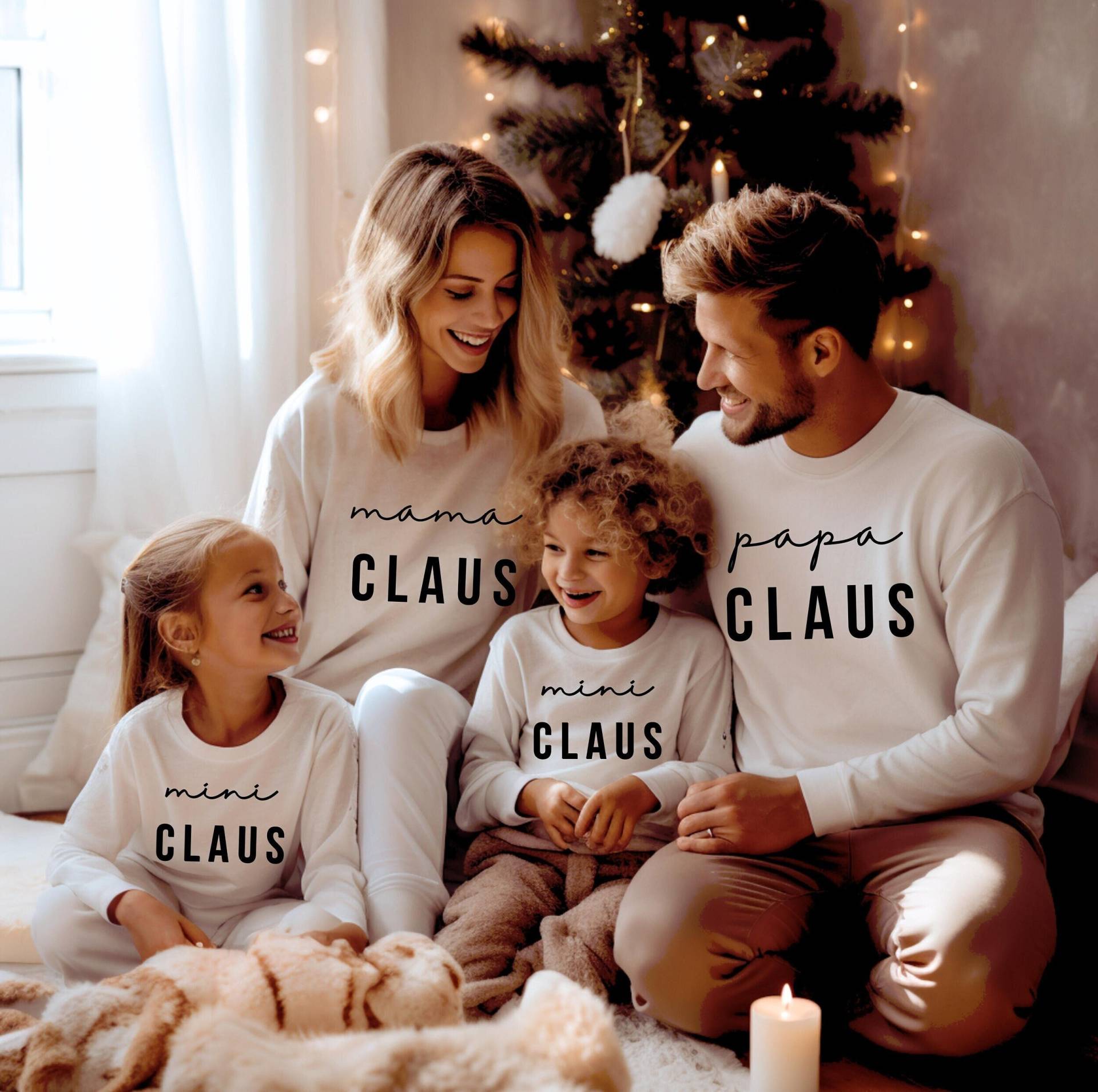 Matching Family Christmas Sweatshirt, Outfit, Mommy & Me Sweater, Daddy Me Matching Family Christmas Sweatshirt, Outfit, Mommy & Me Sweater, Daddy Me von LittleRioDesigns