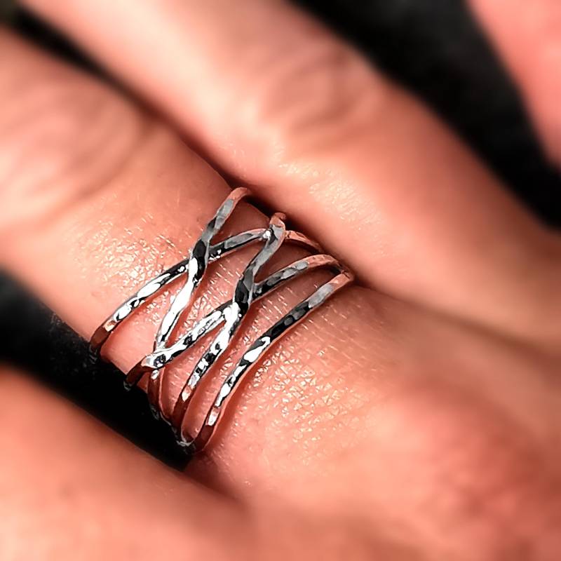 sterling Silber 925 Elfenring von LittleRockandFeather