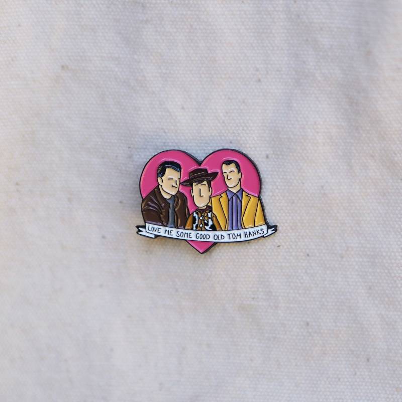 Gute Alte Tom Hanks - Soft Enamel Pin von LittleSeekerPins