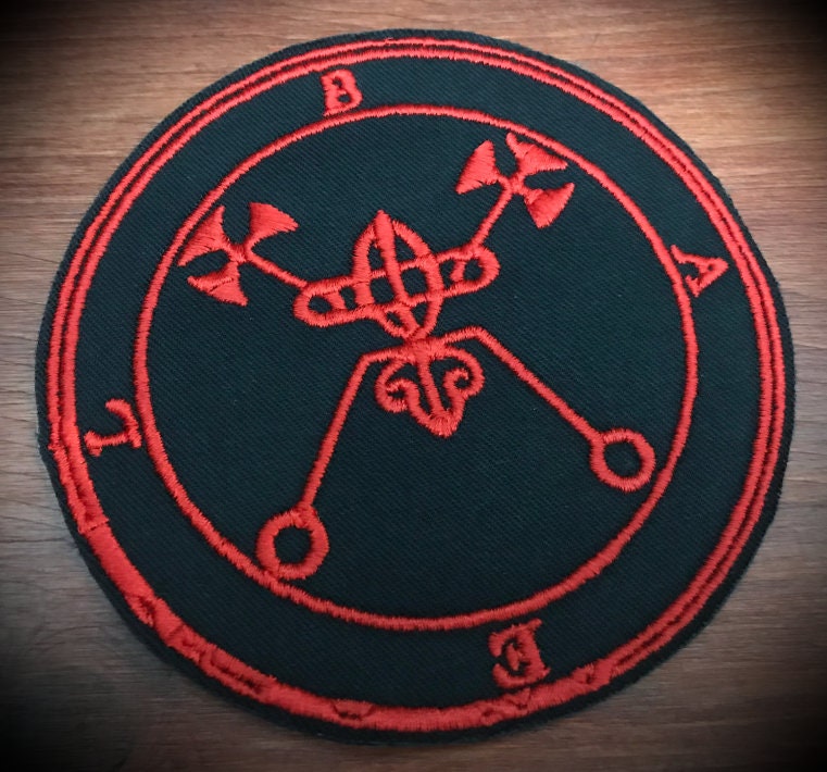 Ars Goetia Patches Siegel 72 Dämonen - Wicca Heidentum Stickerei Hexe Ritual Magie Hexerei Zauberer von LittleSorcerer
