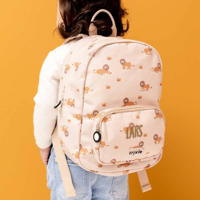 Kinderrucksack Löwen-Print Mit Namen Personalisierbar, Rucksack Kindergarten Löwen, Trixie, Geschenk Kita Einschulung Kinderrucksack Löwen-Print Mit Namen Personalisierbar, Rucksack Kindergarten Löwen, Trixie, Geschenk Kita Einschulung von LittleStarsGeschenke