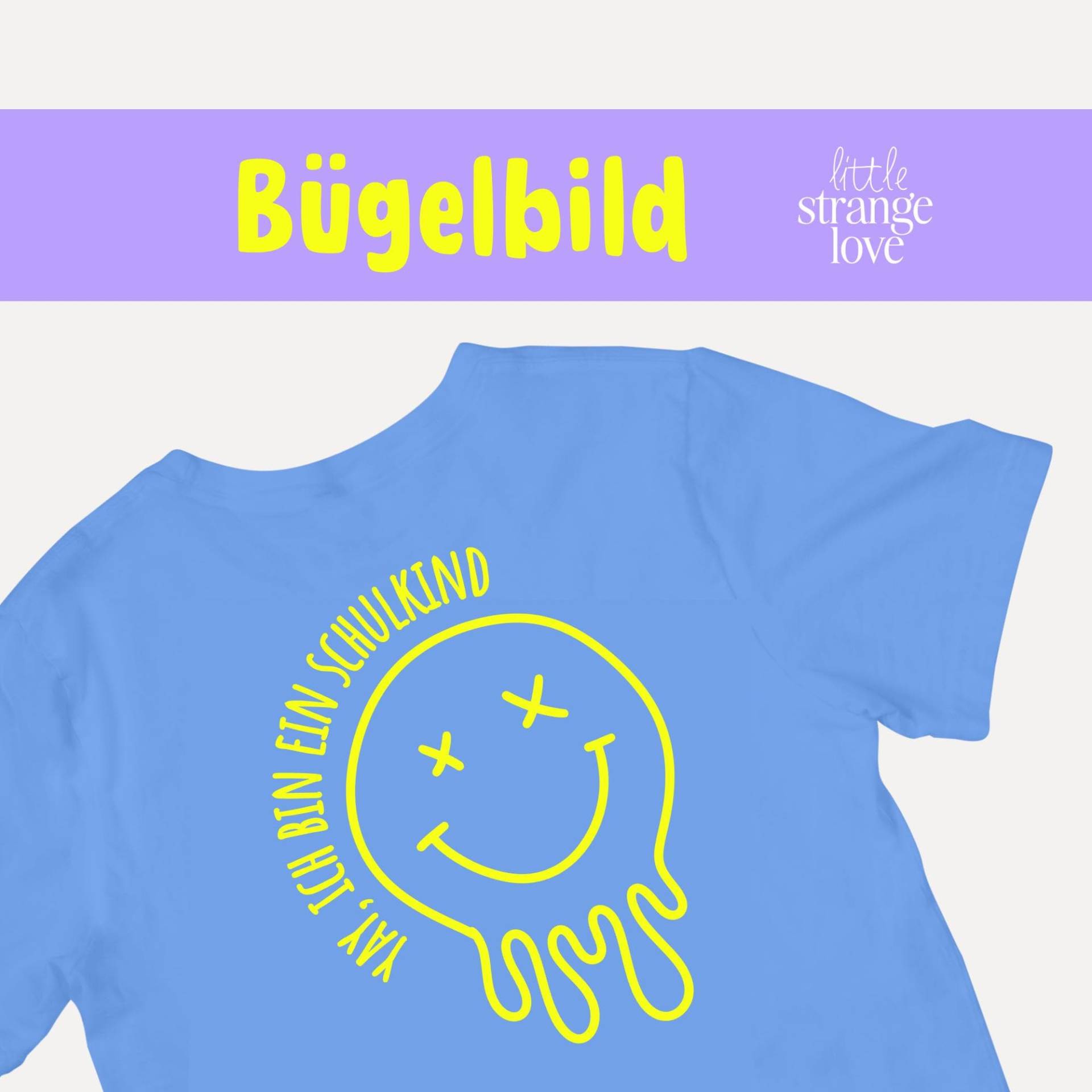 Bügelbild Aufnäher Patch Plott | Schulkind Schulanfang| Kind Kinder T-Shirt Selber Machen Melting Smily Einschulung Neon Bügelbild Aufnäher Patch Plott | Schulkind Schulanfang| Kind Kinder T-Shirt Selber Machen Melting Smily Einschulung Neon von LittleStrangelove