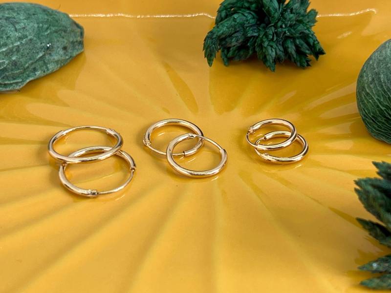 Gold-Color Hoop Earrings von LittleThingsGermany