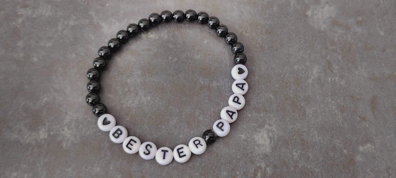Vatertag Armband "Bester Papa" von LittleThingsMadebyC