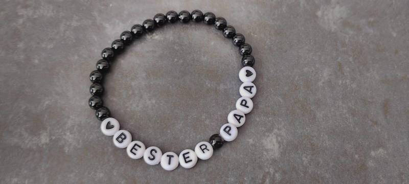 Vatertag Armband "Bester Papa" Vatertag Armband "Bester Papa" von LittleThingsMadebyC