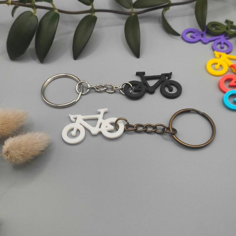 Schlüsselanhänger Aeroad Rennrad Canyon Cube Miniaturfahrrad Anhänger 3D Druck von LittleWoodSaar