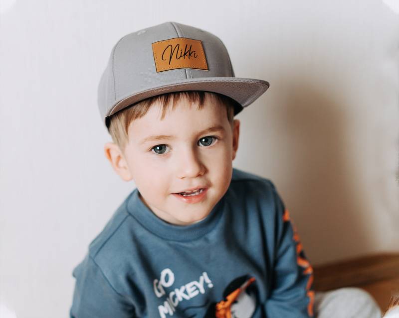 Personalisierte Kinder Snapback Hut, Benutzerdefinierte Name Buchstaben Junge, Mädchen, Bekanntgabe, Individuell, Kind, Kappe, Monogramm, Familie von LittleandBee