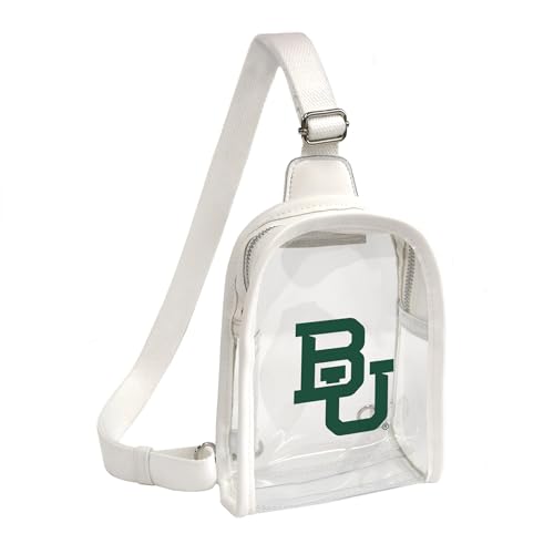 Littlearth Damen NCAA Clear Mini Sling Bag, Baylorbären von Little Earth Productions