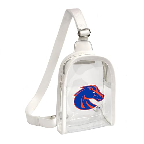 Littlearth Damen NCAA Clear Mini Sling Bag, Boise State Broncos von Little Earth Productions