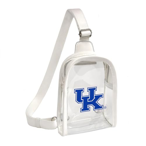 Littlearth Damen NCAA Clear Mini Sling Bag, Kentucky Wildcats von Little Earth Productions