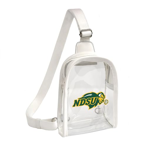 Littlearth Damen NCAA Clear Mini Sling Bag, North Dakota State Bison von Little Earth Productions