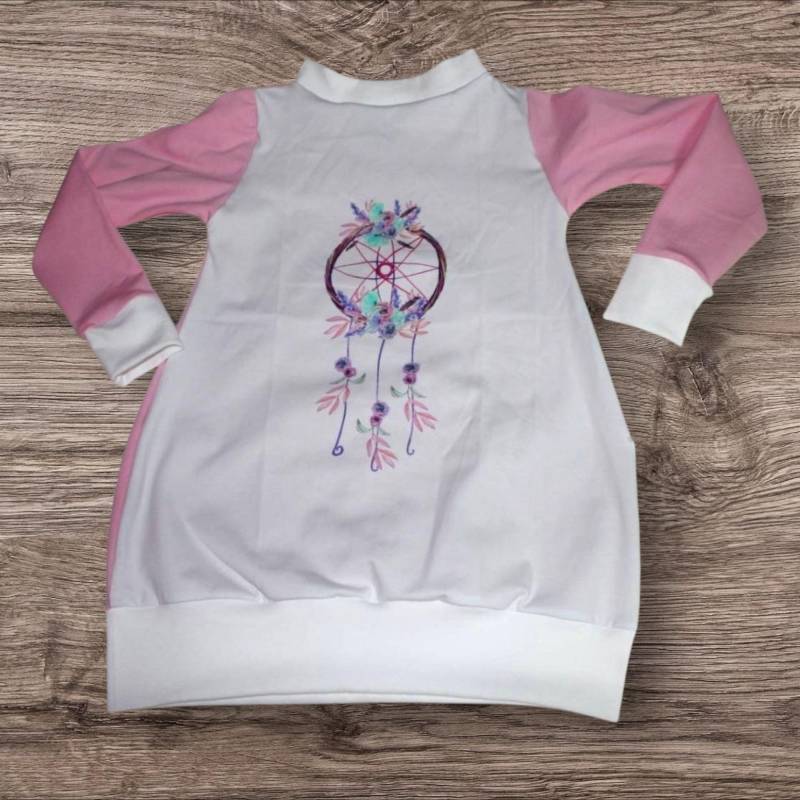 Ballonkleid Gr. 110 - Traumfänger von Littlehandmadethinxx