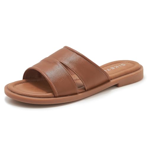 Littleplum Pantoletten Damen Sandalen mit Arch Support Komfortable & Einfach Sandelen fur Damen,Braun,40 EU Littleplum Pantoletten Damen Sandalen mit Arch Support Komfortable & Einfach Sandelen fur Damen,Braun,40 EU von Littleplum
