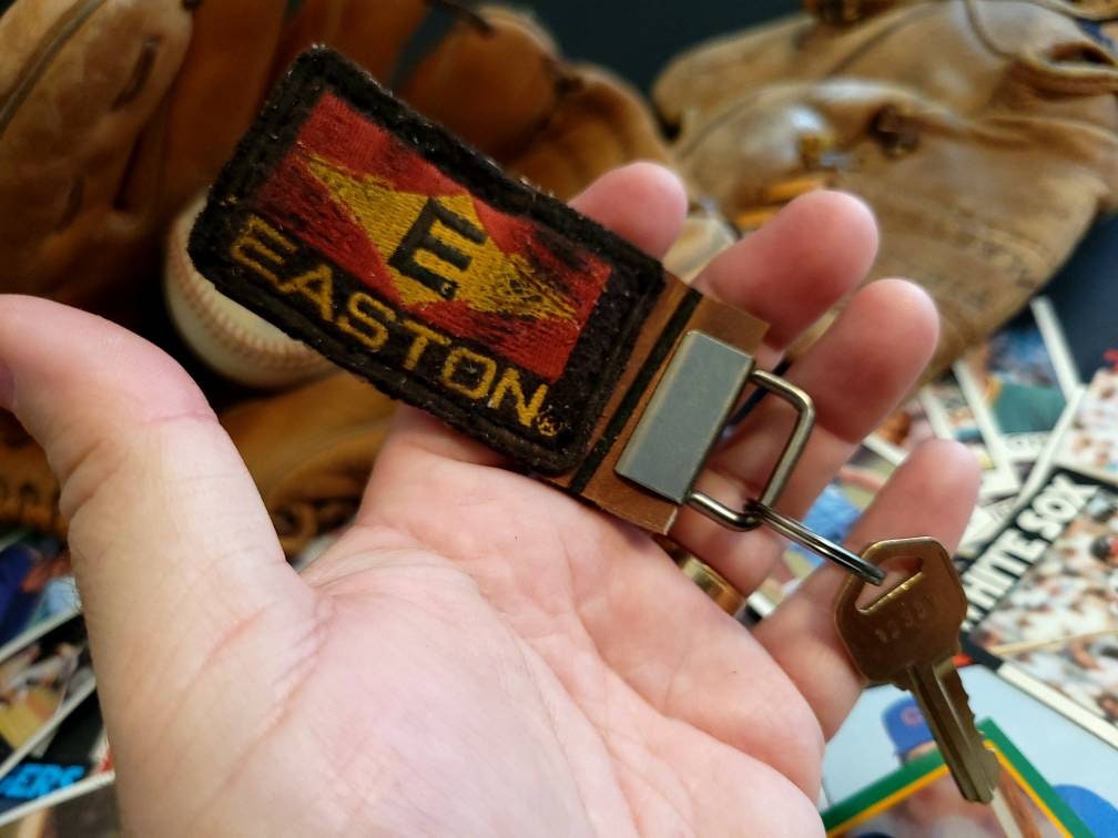 Baseball Handschuh Strap Keychain von LittlesLeatherworks