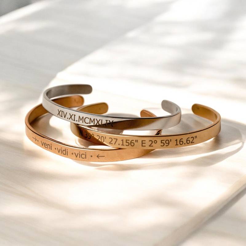 Armreif Für Männer Mit Personalisierter Gravur Vatertag Papa Opa Sohn Geschenk Armreif Für Männer Mit Personalisierter Gravur Vatertag Papa Opa Sohn Geschenk von LitusundAnny