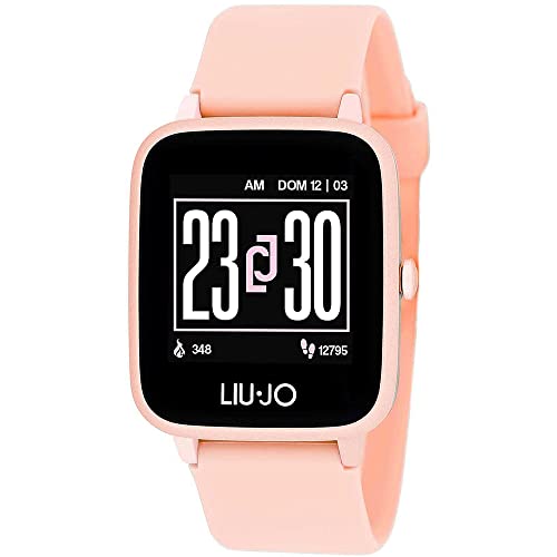 Liu Jo Jeans Damen Digital Smartwatch Uhr mit Silikon Armband SWLJ047 von Liu Jo