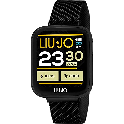 Liu Jo Jeans Damen Digital Smartwatch Uhr mit Edelstahl Armband SWLJ052 von Liu Jo