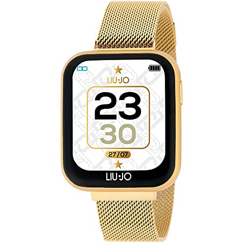 Liu Jo Jeans Damen Digital Smartwatch Uhr mit Edelstahl Armband SWLJ053 von Liu Jo