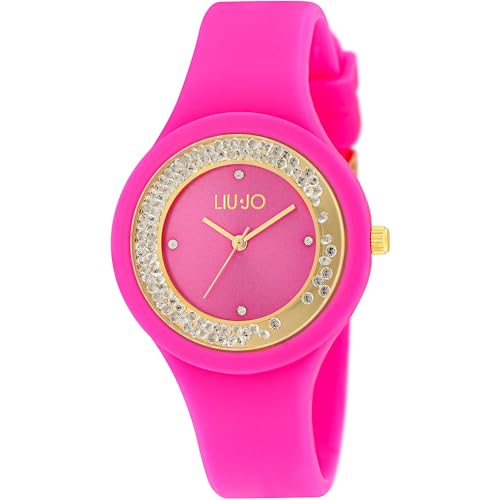 LiuJo Damen Analog Quarz Uhr mit Silikon Armband TLJ1424 von Liu Jo