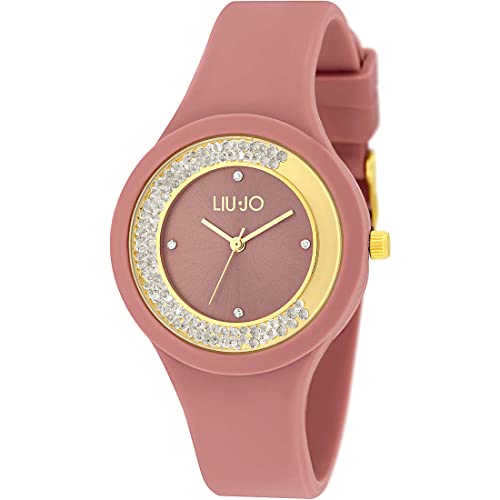 LiuJo Damen Analog Quarz Uhr mit Silikon Armband TLJ1426 von Liu Jo