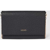 Liu Jo White Clutch mit Strukturmuster Modell 'Manhattan' in Black, Größe One Size von Liu Jo White