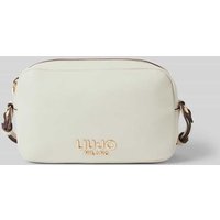 Liu Jo White Handtasche mit Label-Applikation Modell 'EVRIN' in Offwhite, Größe 1 Liu Jo White Handtasche mit Label-Applikation Modell 'EVRIN' in Offwhite, Größe 1 von Liu Jo White