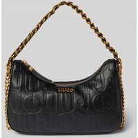 Liu Jo White Handtasche mit Label-Strukturmuster Modell 'ADONIDE' in Black, Größe 1 Liu Jo White Handtasche mit Label-Strukturmuster Modell 'ADONIDE' in Black, Größe 1 von Liu Jo White