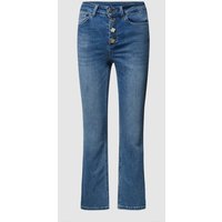Liu Jo White Jeans mit Knopfleiste Modell 'PRINCESS' in Jeansblau, Größe 30 von Liu Jo White