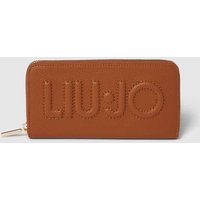 Liu Jo White Portemonnaie mit Label-Stitching in Camel, Größe 1 Liu Jo White Portemonnaie mit Label-Stitching in Camel, Größe 1 von Liu Jo White