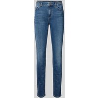 Liu Jo White Skinny Fit Jeans im 5-Pocket-Design Modell 'DIVINE' in Dunkelblau, Größe 28 von Liu Jo White